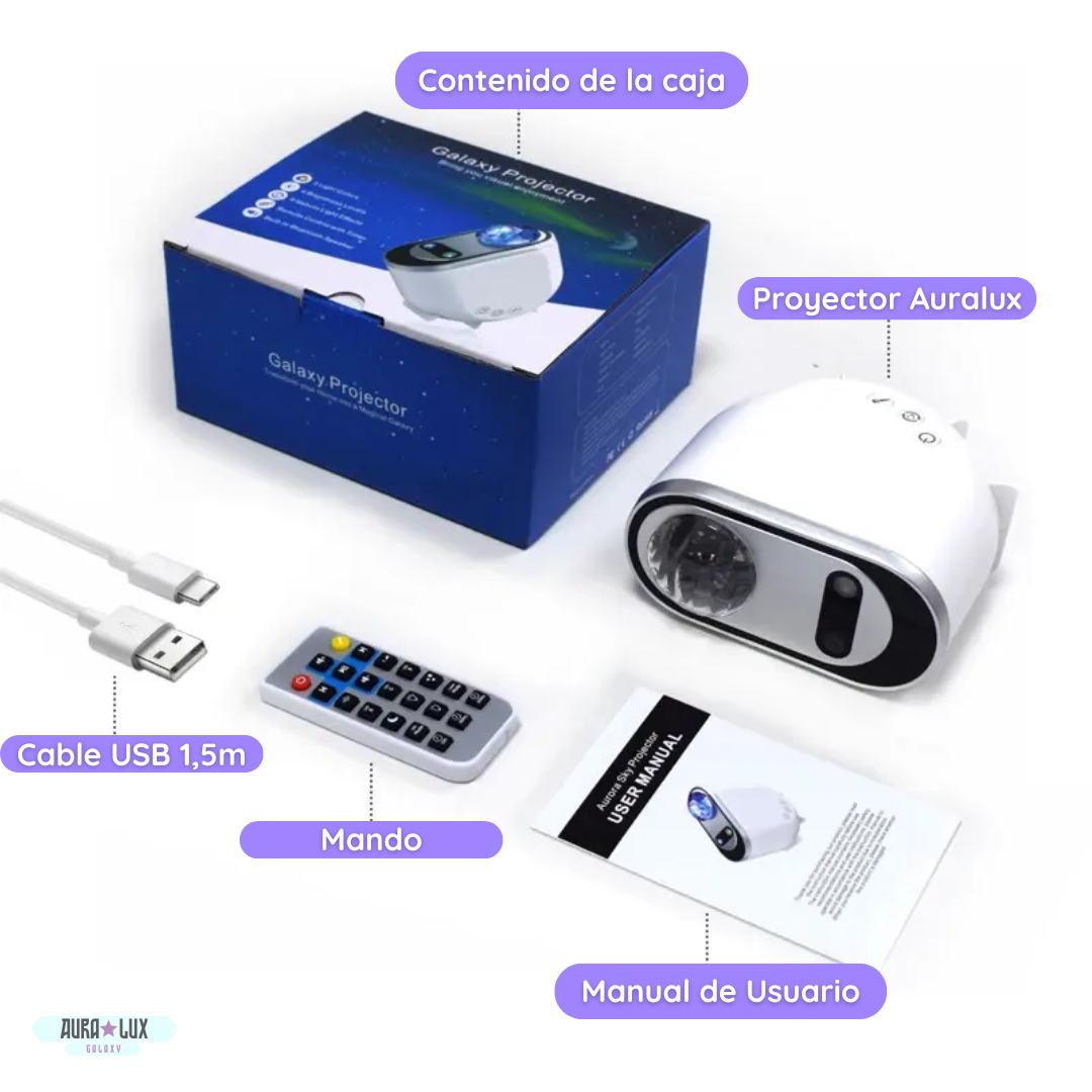 Proyector Galaxia LED  Aurora Borealis